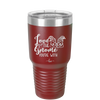 Love the Gnome You're With - Laser Engraved Stainless Steel Drinkware - 2549 -