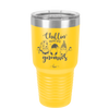 Chillin with My Gnomies - Laser Engraved Stainless Steel Drinkware - 2551 -