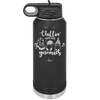Chillin with My Gnomies - Laser Engraved Stainless Steel Drinkware - 2551 -