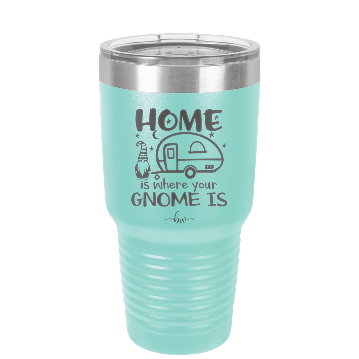 Home is Where Your Gnome is - Laser Engraved Stainless Steel Drinkware - 2552 -