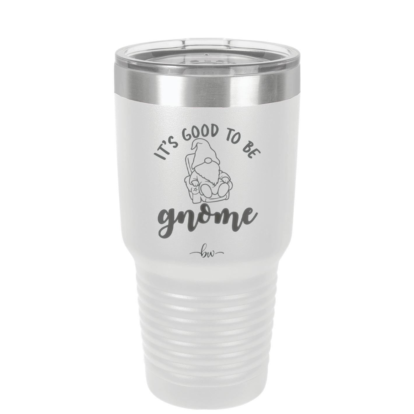 It's Good to Be Gnome 2 - Laser Engraved Stainless Steel Drinkware - 2554 -