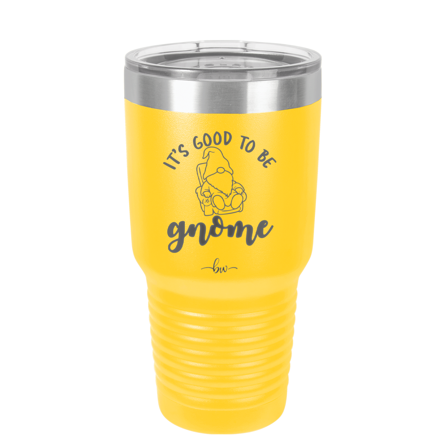 It's Good to Be Gnome 2 - Laser Engraved Stainless Steel Drinkware - 2554 -