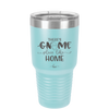 There's Gnome Place Like Home 1 - Laser Engraved Stainless Steel Drinkware - 2555 -