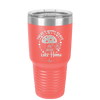 There's Gnome Place Like Home 2 - Laser Engraved Stainless Steel Drinkware - 2556 -