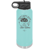 There's Gnome Place Like Home 2 - Laser Engraved Stainless Steel Drinkware - 2556 -