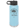 There's Gnome Place Like Home 2 - Laser Engraved Stainless Steel Drinkware - 2556 -