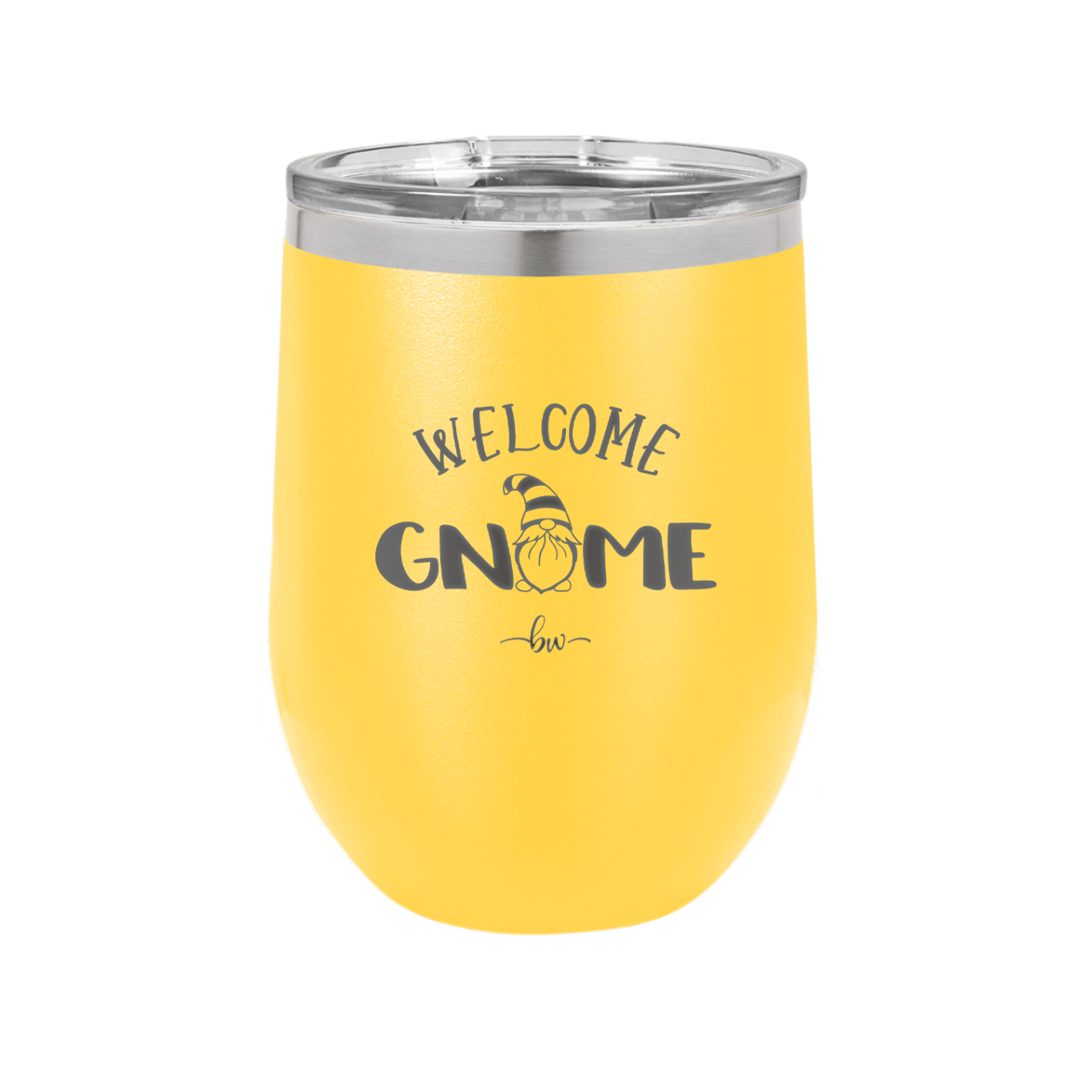 Welcome Gnome 1 - Laser Engraved Stainless Steel Drinkware - 2557 -