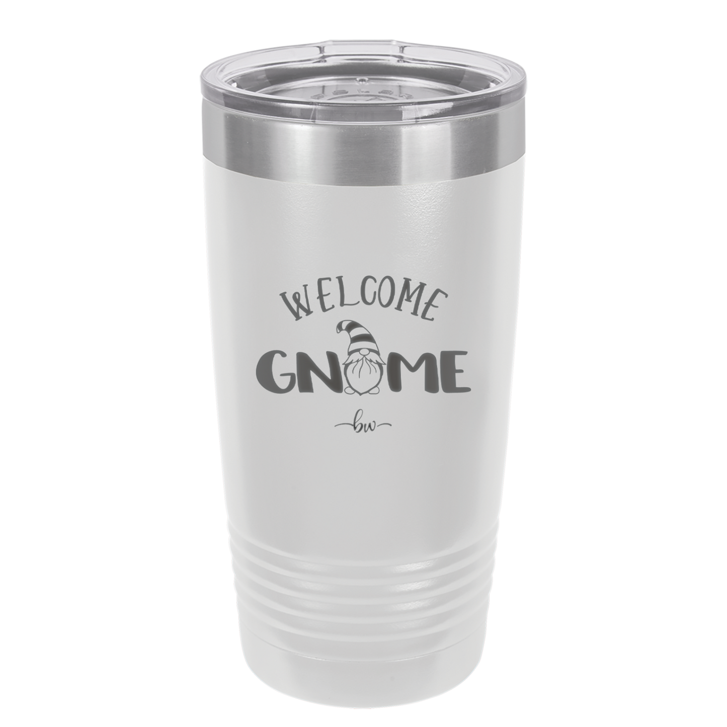 Welcome Gnome 1 - Laser Engraved Stainless Steel Drinkware - 2557 -