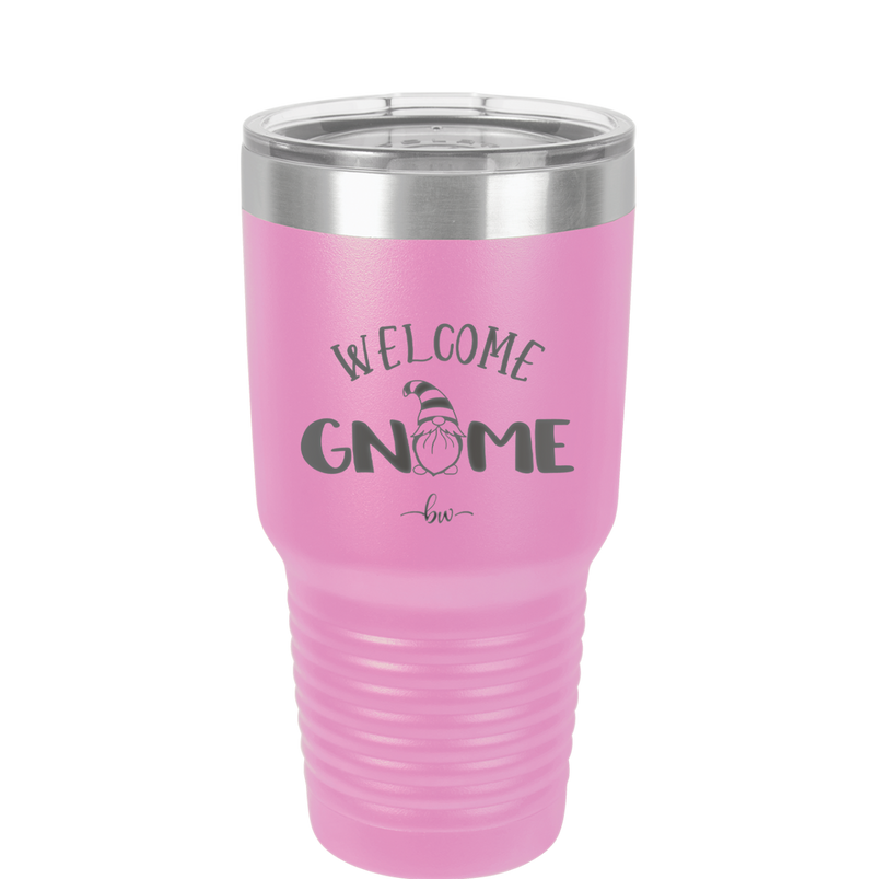 Welcome Gnome 1 - Laser Engraved Stainless Steel Drinkware - 2557 -