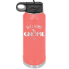 Welcome Gnome 1 - Laser Engraved Stainless Steel Drinkware - 2557 -