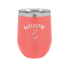Welcome Gnome 2 - Laser Engraved Stainless Steel Drinkware - 2558 -