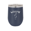 Welcome Gnome 2 - Laser Engraved Stainless Steel Drinkware - 2558 -