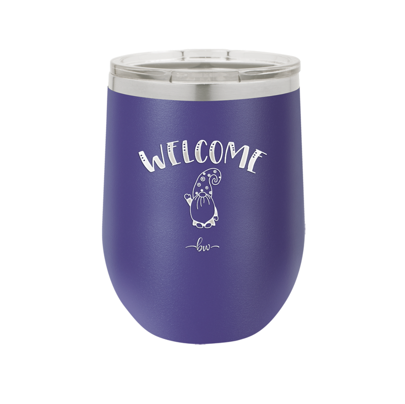 Welcome Gnome 2 - Laser Engraved Stainless Steel Drinkware - 2558 -