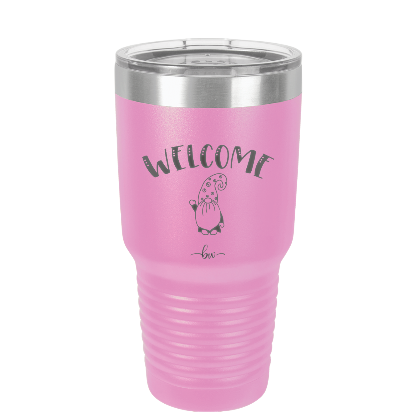 Welcome Gnome 2 - Laser Engraved Stainless Steel Drinkware - 2558 -