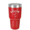 Welcome Gnome 2 - Laser Engraved Stainless Steel Drinkware - 2558 -