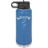 Welcome Gnome 2 - Laser Engraved Stainless Steel Drinkware - 2558 -