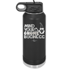 Mind Your Gnome Business 2 - Laser Engraved Stainless Steel Drinkware - 2562 -