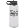 Mind Your Gnome Business 2 - Laser Engraved Stainless Steel Drinkware - 2562 -