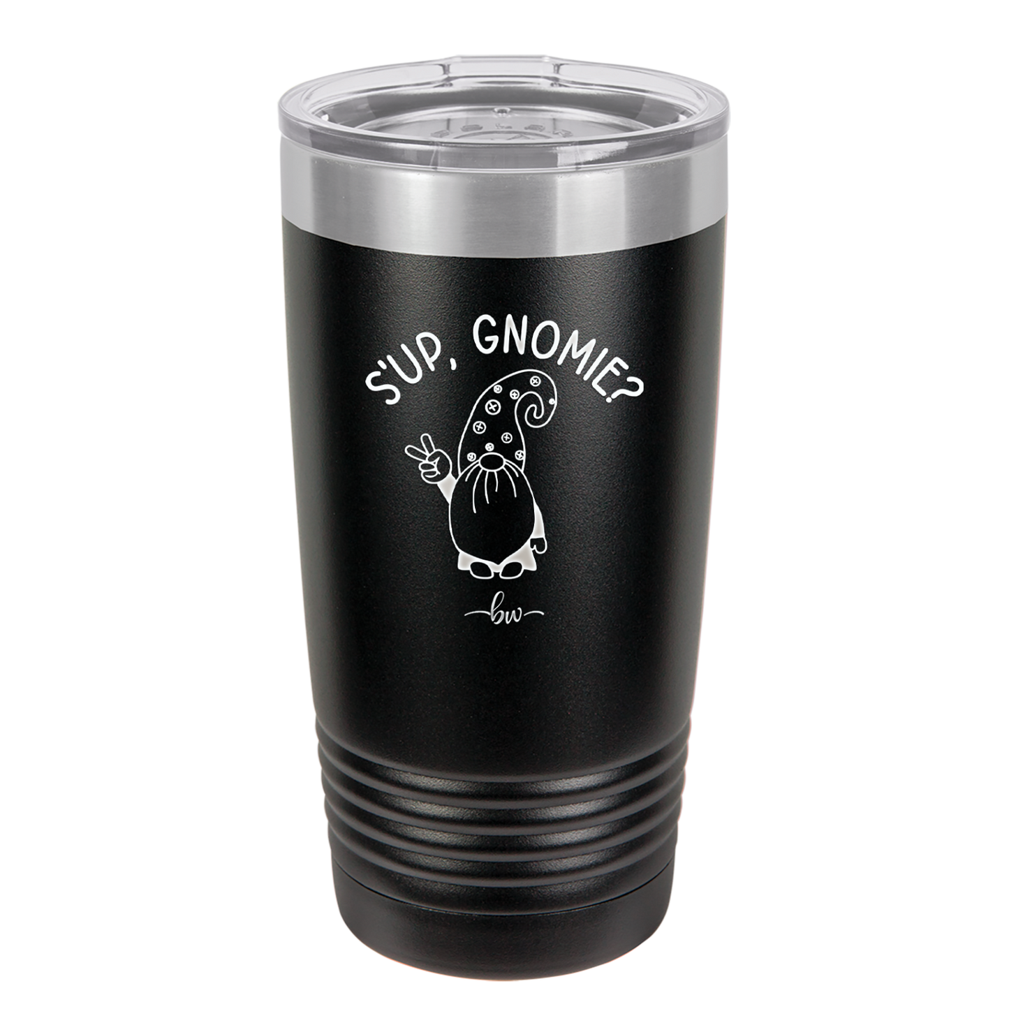 S'up Gnomie 1 - Laser Engraved Stainless Steel Drinkware - 2565 -