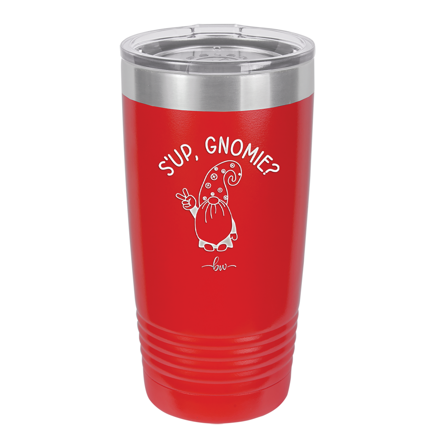 S'up Gnomie 1 - Laser Engraved Stainless Steel Drinkware - 2565 -