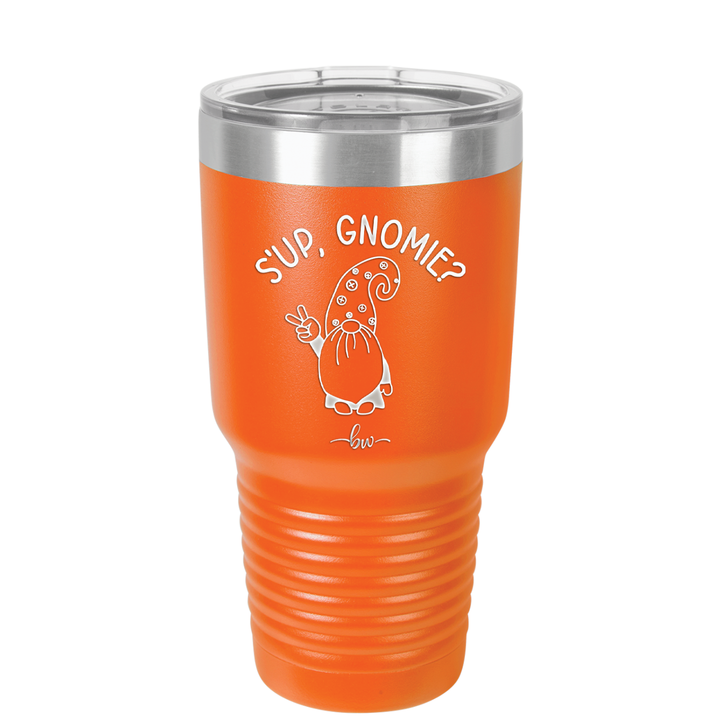 S'up Gnomie 1 - Laser Engraved Stainless Steel Drinkware - 2565 -