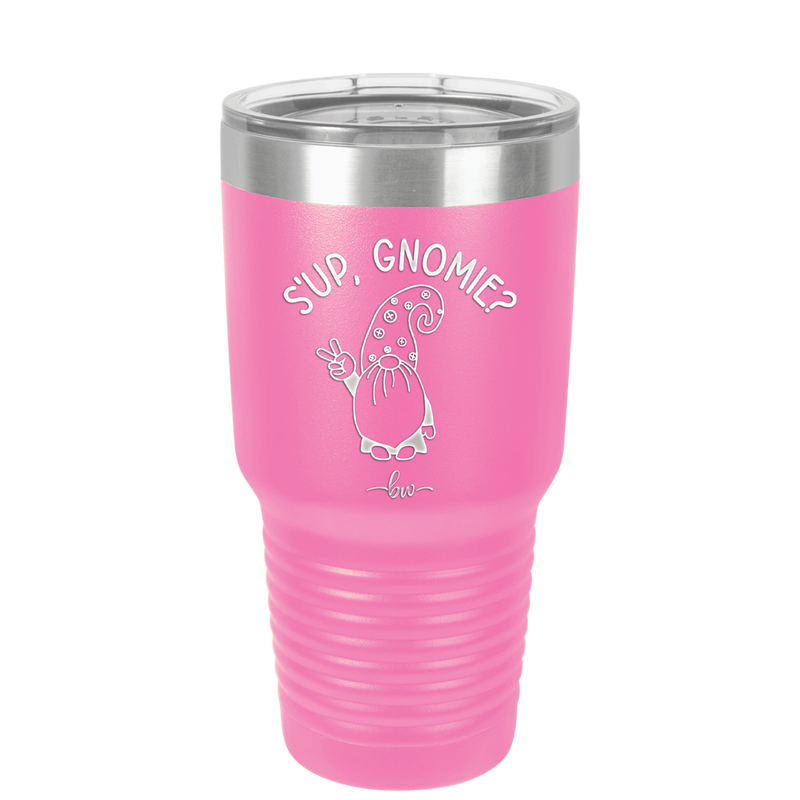 S'up Gnomie 1 - Laser Engraved Stainless Steel Drinkware - 2565 -