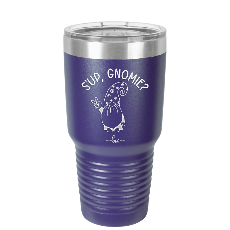 S'up Gnomie 1 - Laser Engraved Stainless Steel Drinkware - 2565 -
