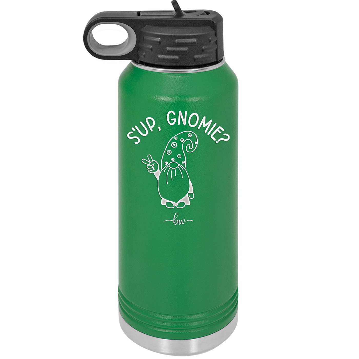S'up Gnomie 1 - Laser Engraved Stainless Steel Drinkware - 2565 -