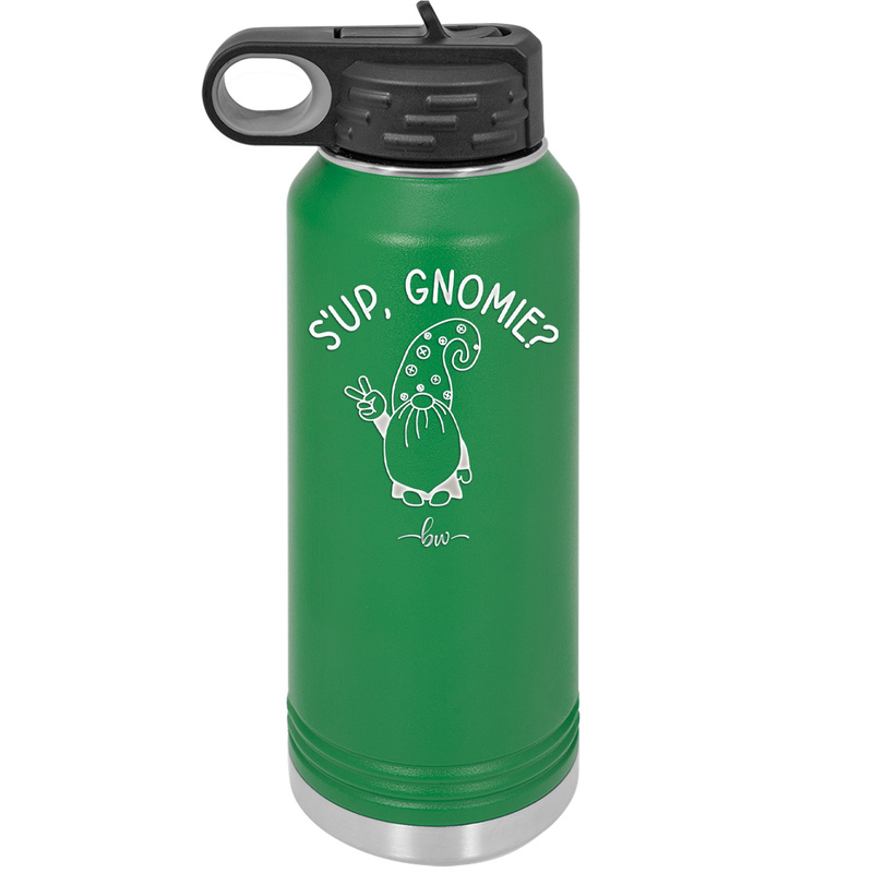 S'up Gnomie 1 - Laser Engraved Stainless Steel Drinkware - 2565 -