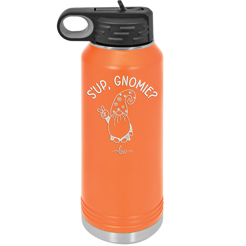S'up Gnomie 1 - Laser Engraved Stainless Steel Drinkware - 2565 -