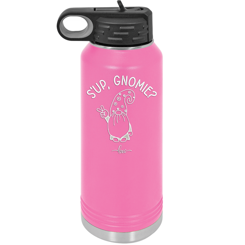 S'up Gnomie 1 - Laser Engraved Stainless Steel Drinkware - 2565 -