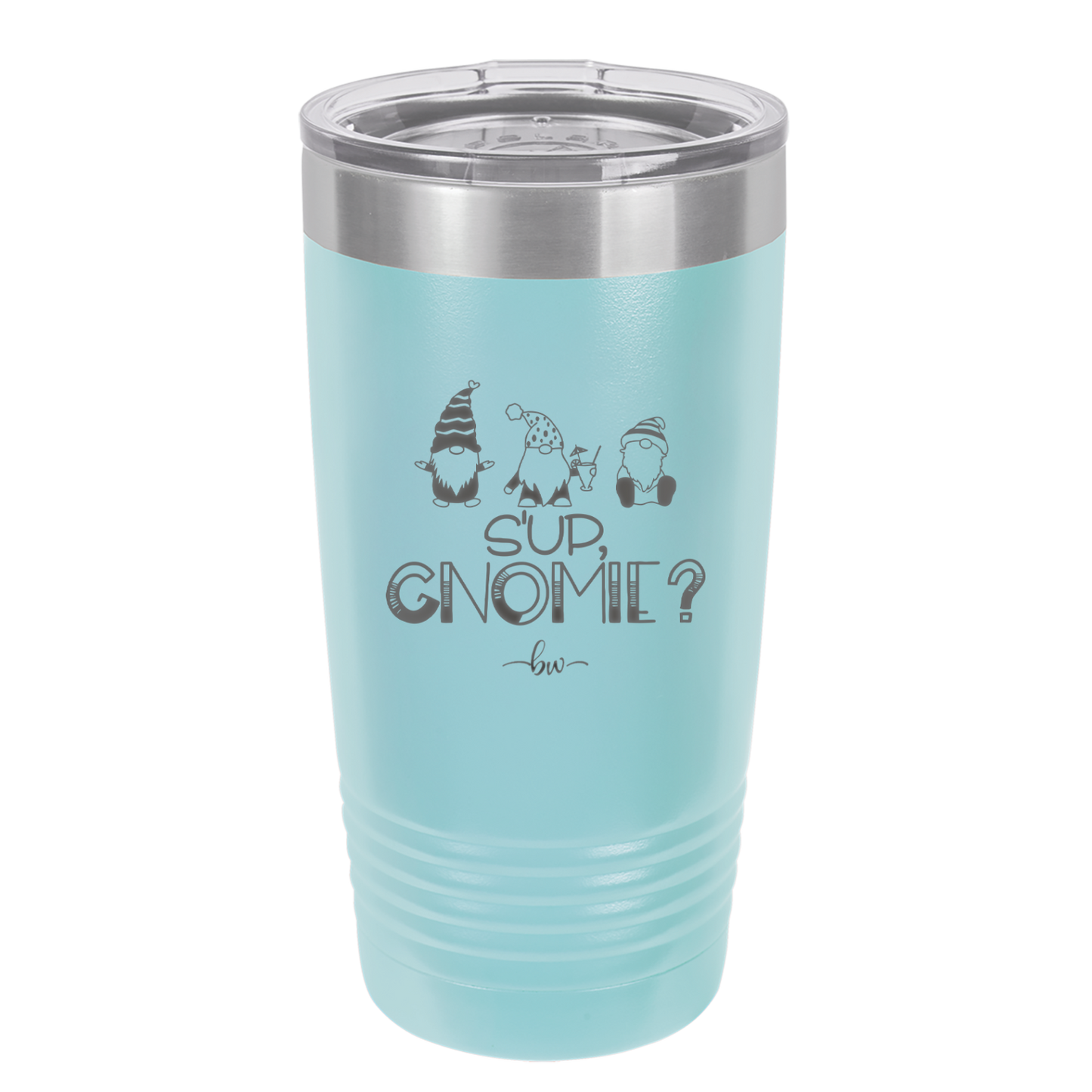 S'up Gnomie 2 - Laser Engraved Stainless Steel Drinkware - 2566 -