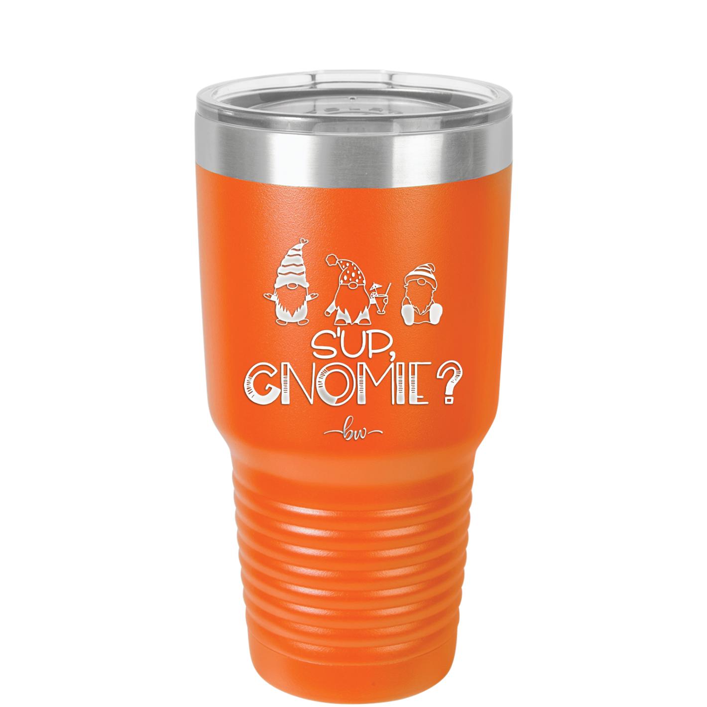 S'up Gnomie 2 - Laser Engraved Stainless Steel Drinkware - 2566 -