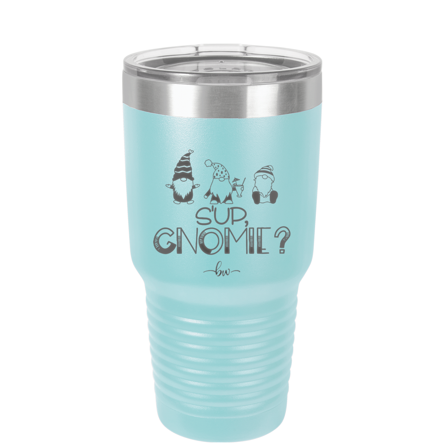 S'up Gnomie 2 - Laser Engraved Stainless Steel Drinkware - 2566 -