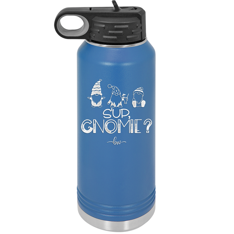S'up Gnomie 2 - Laser Engraved Stainless Steel Drinkware - 2566 -