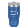 I'm Naughty and I Gnome it Christmas 1 - Laser Engraved Stainless Steel Drinkware - 2569 -
