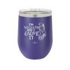 I'm Naughty and I Gnome it Christmas 2 - Laser Engraved Stainless Steel Drinkware - 2570 -