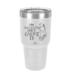 I'm Naughty and I Gnome it Christmas 2 - Laser Engraved Stainless Steel Drinkware - 2570 -
