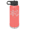 I'm Naughty and I Gnome it Christmas 2 - Laser Engraved Stainless Steel Drinkware - 2570 -