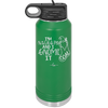I'm Naughty and I Gnome it Christmas 2 - Laser Engraved Stainless Steel Drinkware - 2570 -
