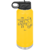 I'm Naughty and I Gnome it Christmas 2 - Laser Engraved Stainless Steel Drinkware - 2570 -
