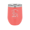 I'm Naughty and I Gnome it Christmas 3 - Laser Engraved Stainless Steel Drinkware - 2571 -