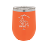 I'm Naughty and I Gnome it Christmas 3 - Laser Engraved Stainless Steel Drinkware - 2571 -