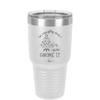 I'm Naughty and I Gnome it Christmas 3 - Laser Engraved Stainless Steel Drinkware - 2571 -