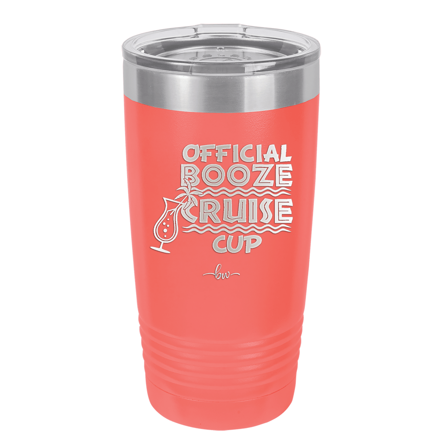 Official Booze Cruise Cup 2 - Laser Engraved Stainless Steel Drinkware - 1479 -