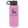 Proud Rescue Parent - Laser Engraved Stainless Steel Drinkware - 1017 -