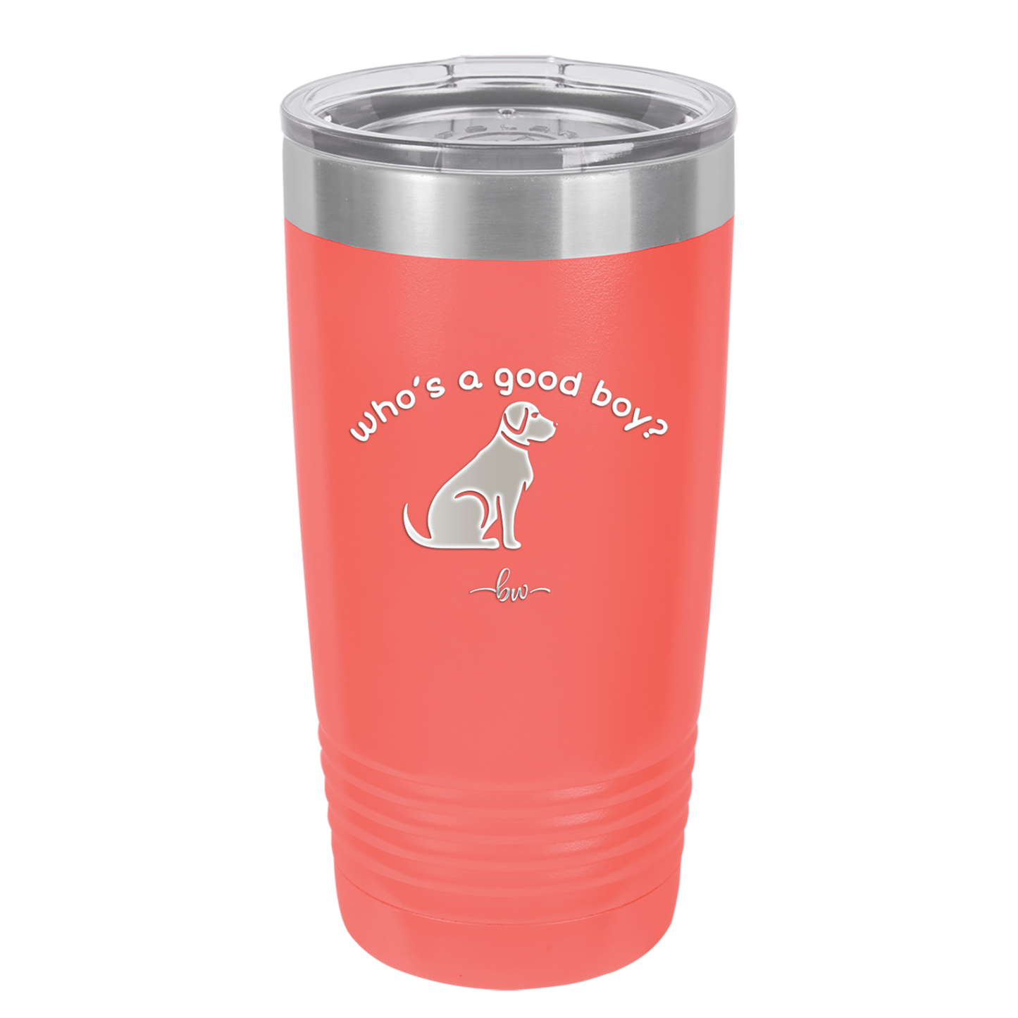 Who's a Good Boy - Laser Engraved Stainless Steel Drinkware - 1026 -