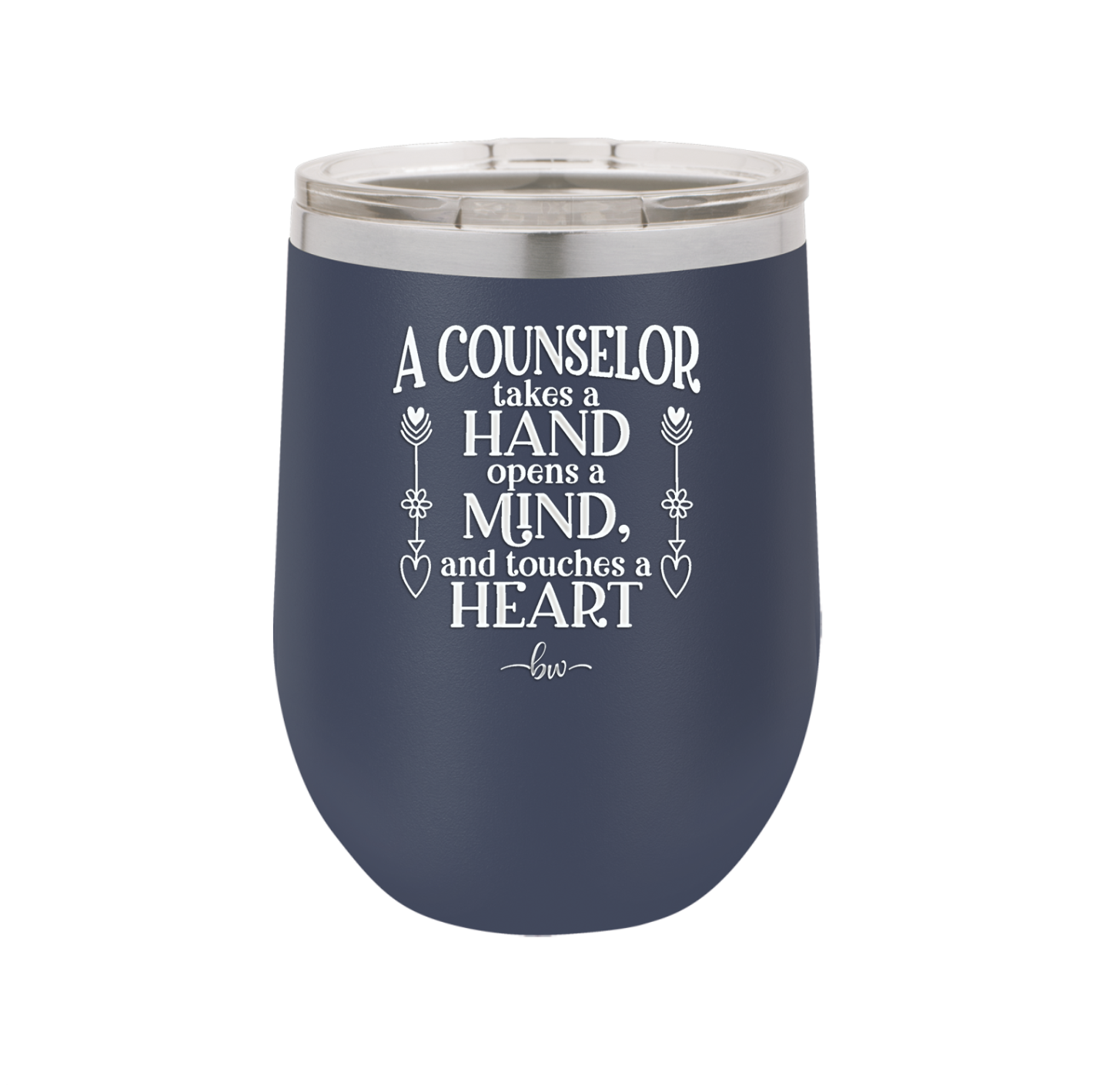 A Counselor Takes a Hand - Laser Engraved Stainless Steel Drinkware - 1031 -