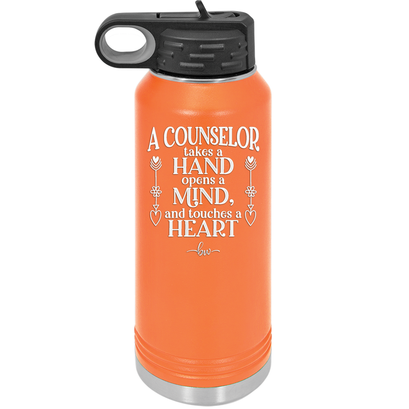 A Counselor Takes a Hand - Laser Engraved Stainless Steel Drinkware - 1031 -