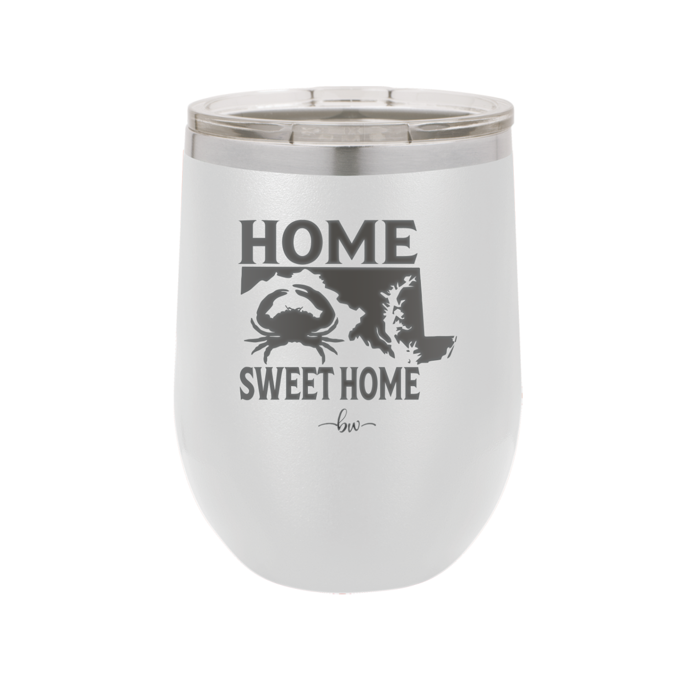 Home Sweet Home Maryland - Laser Engraved Stainless Steel Drinkware - 1033 -